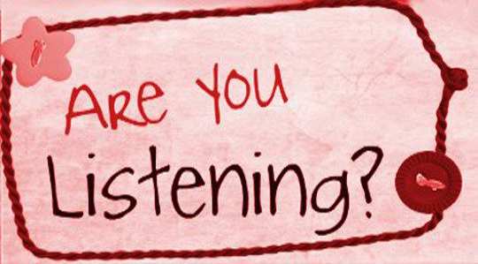 are you listening? are you listening?