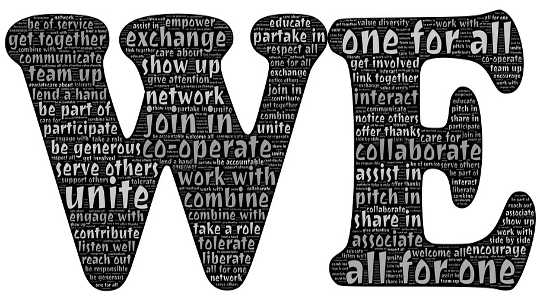 The Peacemakers' Message: All For One and One For All The Peacemakers' Message: All For One and One For All