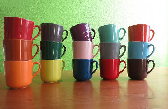 Cup Half Full? Change Your Cup! Cup Half Full? Change Your Cup!