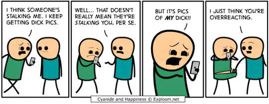 Stalkre / Stalker (why our relationship with dick pics is complicated) Stalkre / Stalker (why our relationship with dick pics is complicated)