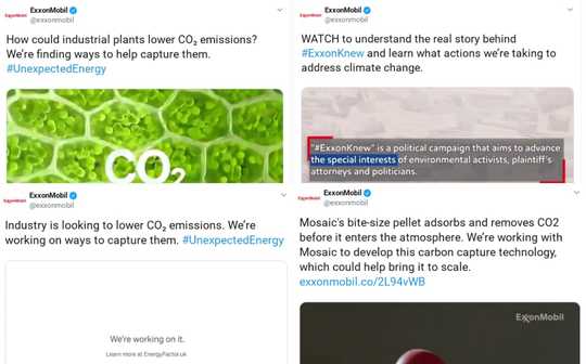 While New Twitter Policy Will Ban Green Groups' Climate Ads, Looks Like ExxonMobil Can Still Pay to Promote Its Propaganda While New Twitter Policy Will Ban Green Groups' Climate Ads, Looks Like ExxonMobil Can Still Pay to Promote Its Propaganda
