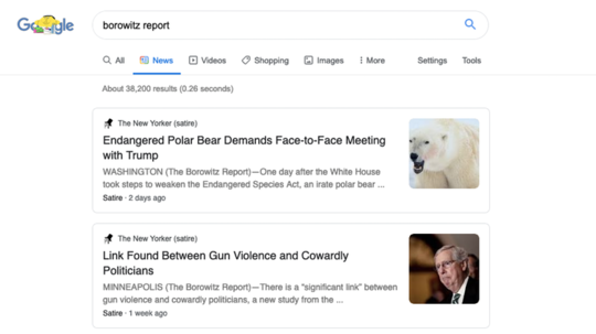 Too Many People Think Satirical News Is Real Too Many People Think Satirical News Is Real
