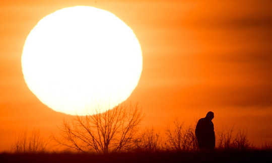 Behold The Power Of The Sun, At Its Peak On Winter Solstice Behold The Power Of The Sun, At Its Peak On Winter Solstice