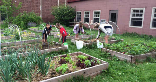 How School Gardens Reconnect Kids With Food How School Gardens Reconnect Kids With Food