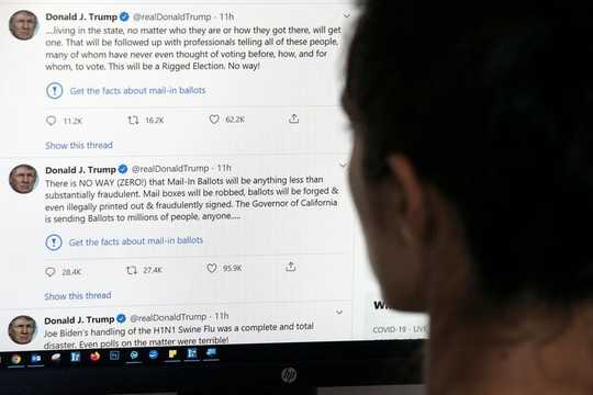 Twitter Labels White House Disinformation Twitter Labels White House Disinformation