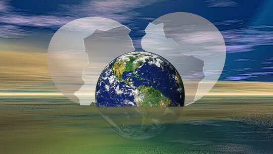 The Condor, The Eagle, and the Return of Divine Feminine Wisdom picture of the earth which has hatched from an egg