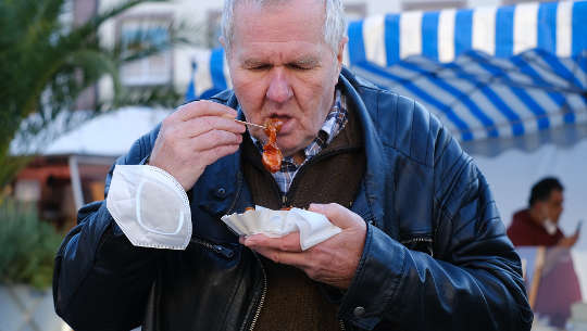 It's Not About the Food: Over-eating, Addictions, and Emotions man eating fast food