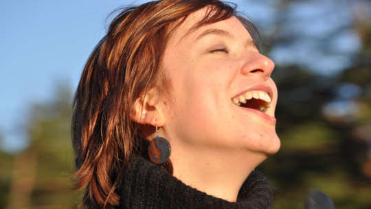 How To Experience A Mystical State of Consciousness happy woman 's face