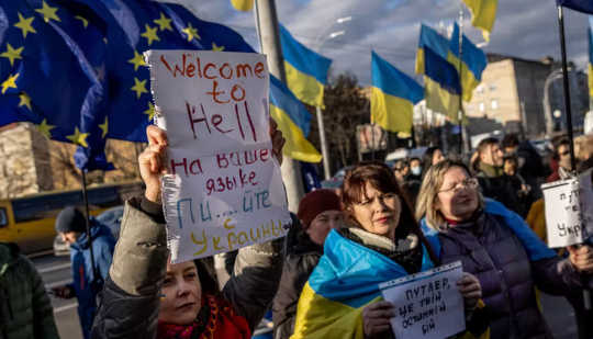 Is Putin’s Push Into Ukraine About Creating A New Russian Empire russian invation 2 24