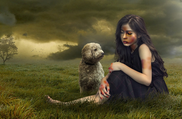 How Your Mood Impacts Your Dog’s Health A woman sitting with her dog. Image by Alan Dobson from Pixabay.