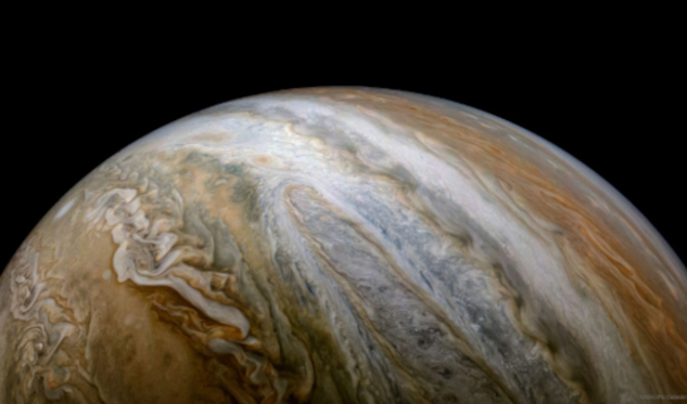 A Jupiter Vista from Juno Image Credit: NASA/JPL-Caltech/SwRI/MSSS; Processing & License: Kevin M. Gill.
