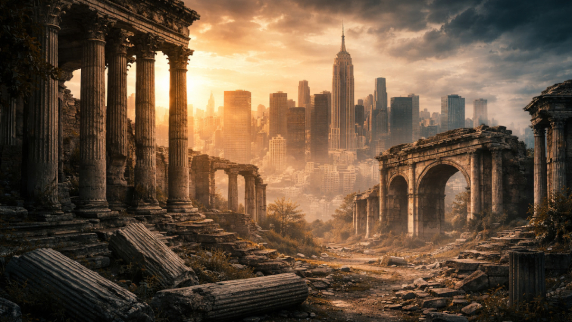 Rome Fell This Way: American Decline and China Dominance
