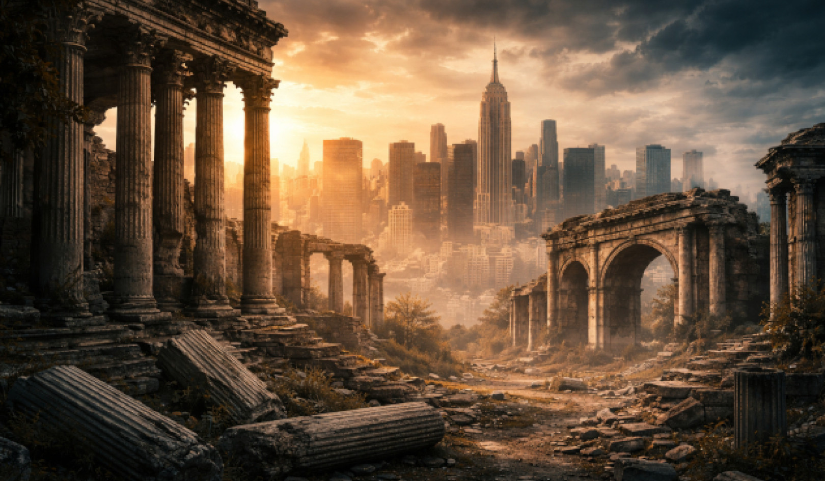 Rome Fell This Way: American Decline and China Dominance